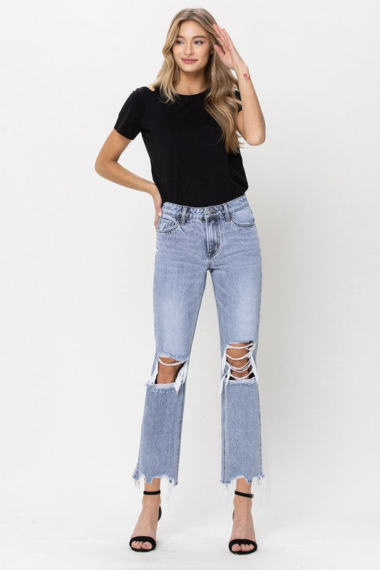 Charleston 90's Straight Crop Jeans