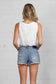 Piper Distressed Denim Shorts