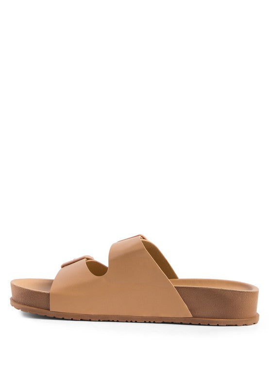 Minata Platform Slide Sandals