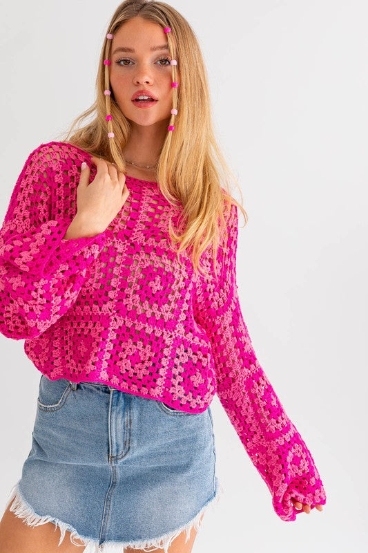 Bella Crochet Top