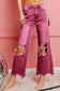 Fresno Vintage Washed Wide Leg Pants