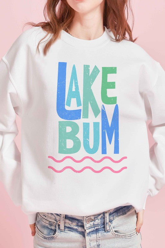 Lake Bum Graphic Sweatshirt