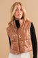 Presley Gloss Shiny Puffer Vest