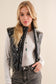 Presley Gloss Shiny Puffer Vest