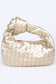 Braided Top Knot Clutch Bag