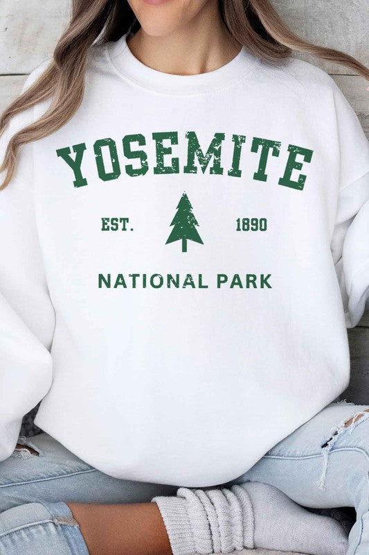 Yosemite National Park Graphic Sweatshirt