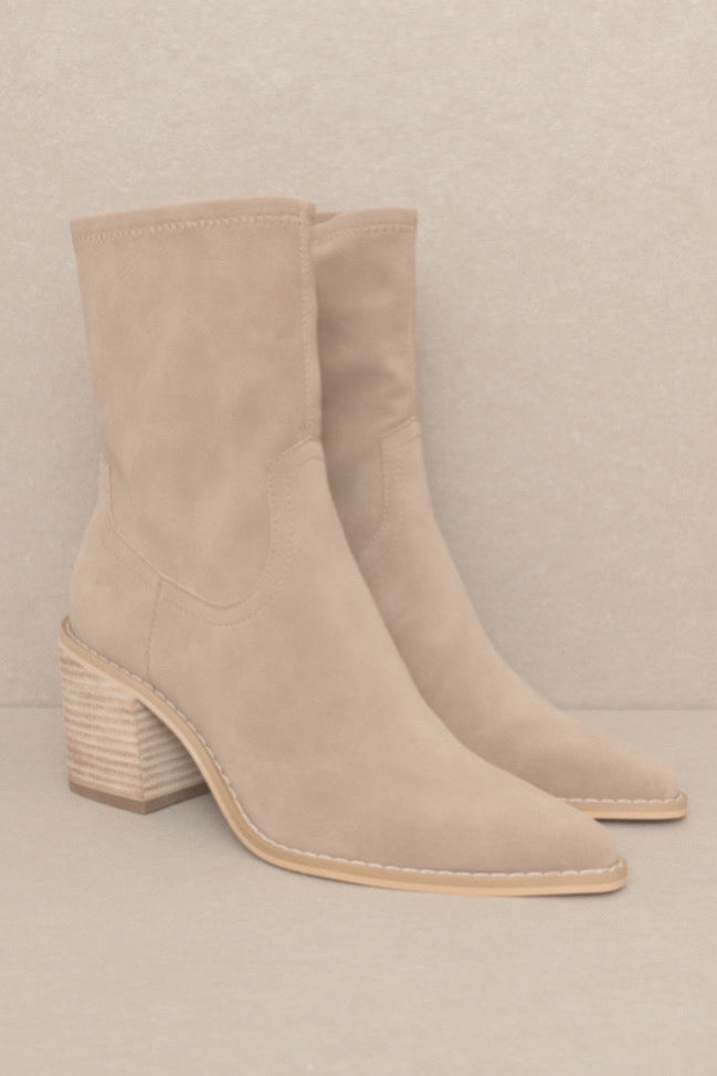 Vienna Bootie Cedar Wood