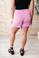 Obviously Perfect Pleated Shorts in Pink